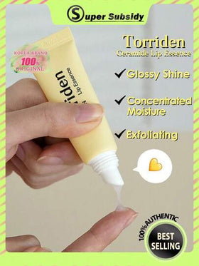 Torriden بلسم شفاه سيراميد صلب - مرطب شفاه، يغذي ويكسب الشفاه نضارة - مع زيت بذور الجوجوبا وسيراميد وزبدة الشيا - العناية الكورية بالبشرة ، مستحضرات التجميل ، هدية ، 11 مل / 0.37 أونصة سائلة