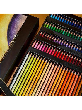 مجموعة أقلام رصاص ملونة 12/18/24/36/48/72/120/160 قطعة، أقلام رصاص ملونة للرسم والتلوين والتخطيط والتلوين