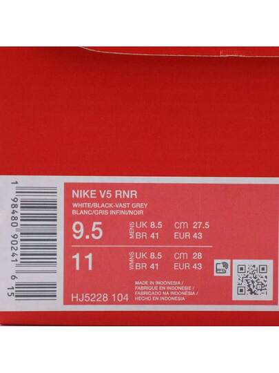 حذاء رياضي رجالي Nike V5 RNR كاجوال كلاسيكي منخفض الرقبة HJ5228-104