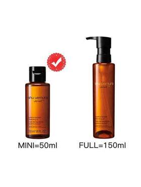 Shu Uemura زيت تنظيف الوجه المرطب من شو أوميورا [ميني] ULTIME8 بحجم 50 مل / منظف وجه مرطب يزيل المكياج والشوائب بفعالية. / القوام الناعم الحريري يحافظ على الرطوبة لتقوية حاجز البشرة، مع تعزيز امتصاص وفعالية منتجات العناية بالبشرة اللاحقة.