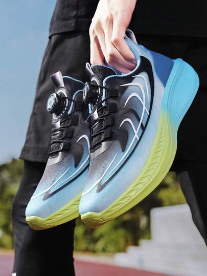 أحذية رياضية شبكية تنفس للمراهقين الذكور في فصل الخريف - إغلاق مزدوج بإبزيم وأربطة، خفيفة الوزن وذات نعل ناعم - مانعة للانزلاق وماصة للصدمات للذهاب للمدرسة والجري وحصة التربية البدنية والارتداء اليومي - تصميم عصري منخفض الأعلى