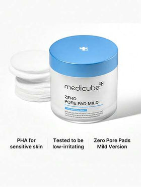 Medicube وسادة منافذ الأكسجين 2.0، 155 جرام/5.46 أونصة، وسادات تقشير، تستهدف المسام والنقط السوداء، مكونات تقشير AHA/BHA، تنعيم البشرة، تنظيف عميق ومراقبة الزيوت، مستحضرات تجميل كورية