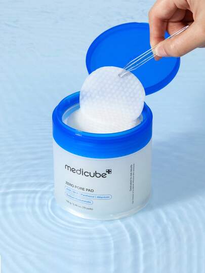 Medicube وسادة منافذ الأكسجين 2.0، 155 جرام/5.46 أونصة، وسادات تقشير، تستهدف المسام والنقط السوداء، مكونات تقشير AHA/BHA، تنعيم البشرة، تنظيف عميق ومراقبة الزيوت، مستحضرات تجميل كورية