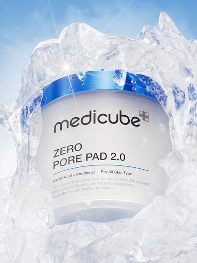 Medicube وسادة منافذ الأكسجين 2.0، 155 جرام/5.46 أونصة، وسادات تقشير، تستهدف المسام والنقط السوداء، مكونات تقشير AHA/BHA، تنعيم البشرة، تنظيف عميق ومراقبة الزيوت، مستحضرات تجميل كورية
