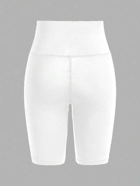 SHEIN EZwear بنطلون قصير واسع المرونة منسوج للسيدات الصيفي للإرتداء العارض