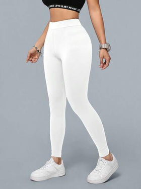 SHEIN Essnce سترة تنفس رياضية عارضة الخصر للسيدات بالطول الكامل ، بنطلون يوغا ، ربيع / صيف