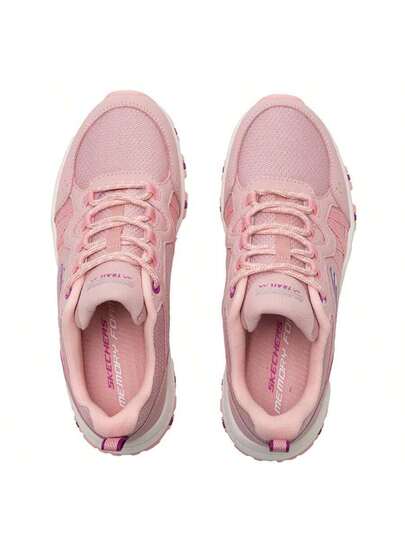 Skechers أحذية خارجية نسائية، أحذية خارجية حضرية برباط للنساء، أحذية رياضية يومية، أحذية تدريب 180017-ROS