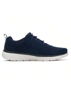Skechers أحذية رياضية كاجوال للرجال بنعل إيفا، خفيفة الوزن ومريحة، مناسبة للارتداء اليومي والسفر، باللون الأزرق الداكن