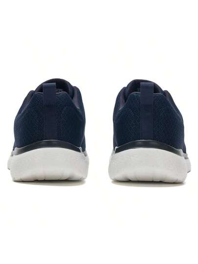 Skechers أحذية رياضية كاجوال للرجال بنعل إيفا، خفيفة الوزن ومريحة، مناسبة للارتداء اليومي والسفر، باللون الأزرق الداكن
