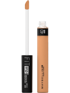 Maybelline مخفي أنسيل فيت مي، لون كراميل 40، مخفي مرطب متعدد الاستخدامات، 0.23 أونصة/6.8 مل - مخفي، مرطب، طويل الأمد، قاعدة مكياج