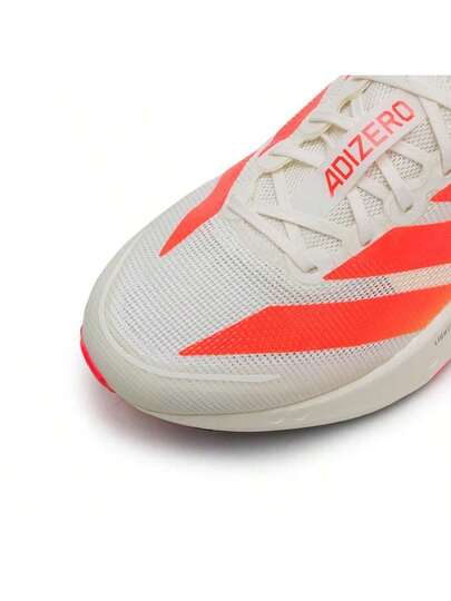 Adidas أحذية الجري للرجال ADIZERO BOSTON 13 M، من قماش الشبكة العلوي، أحذية الجري السريع المريحة والمتنفسة، أحذية رياضية خارجية للجري على الطرق، أحذية رياضية رياضية مربوطة بالأربطة HQ7412