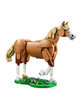 LEGO مجموعة كتل بناء الحصان الجميل 31166 من ليغو للأطفال