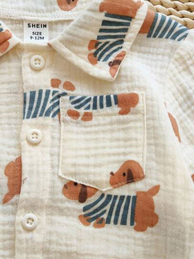 Vintaside Kids طقم بنطلون وقميص كاجوال طويل الأكمام للأطفال الصبيان، مريح للارتداء في المنزل أو التخييم، مناسب لفصل الخريف، عملي وأنيق للاستخدام في الأنشطة الخارجية أو المنزلية