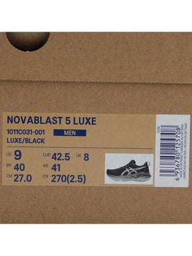 Asics أحذية الجري ذات الرقبة المنخفضة NOVABLAST 5 LUXE للرجال 1011C031-001