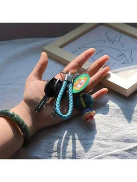 مجموعة 60 قطعة من سلاسل المفاتيح المضفرة الملونة مع إبزيم معدني متين، مناسبة لتزيين الحقائب وكعلاقة مفاتيح السيارة وهدايا الحفلات والمناسبات، إكسسوارات سلاسل مفاتيح مضفرة من الجلد الصناعي، قلادة مفاتيح سيارة هدية صغيرة