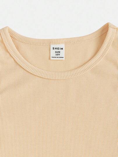SHEIN مجموعة مكونة من 3 قطع للفتيات المراهقات: هوديي بسحاب بني، صدرية مضفرة، وتنورة منقوشة بنمط المربعات، ملابس مدرسية/يومية كاجوال، مناسبة للخريف/الشتاء
