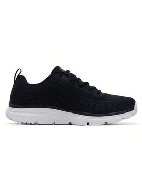 Skechers أحذية رياضية كاجوال منخفضة الكعب للرجال، أحذية رياضية مريحة وبسيطة للاستخدام اليومي والخارجي والمشي والتنقل والجري، رقم الطراز 8790345-BKW
