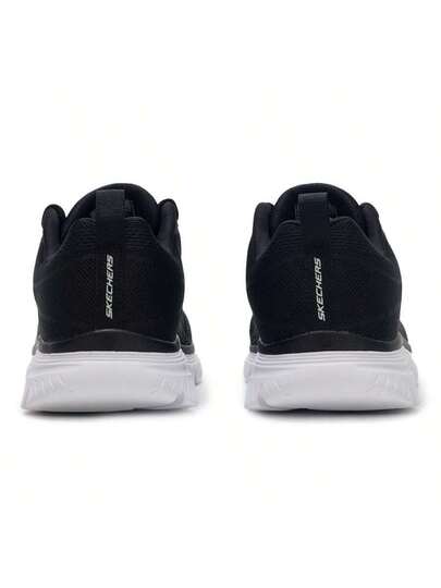 Skechers أحذية رياضية كاجوال منخفضة الكعب للرجال، أحذية رياضية مريحة وبسيطة للاستخدام اليومي والخارجي والمشي والتنقل والجري، رقم الطراز 8790345-BKW