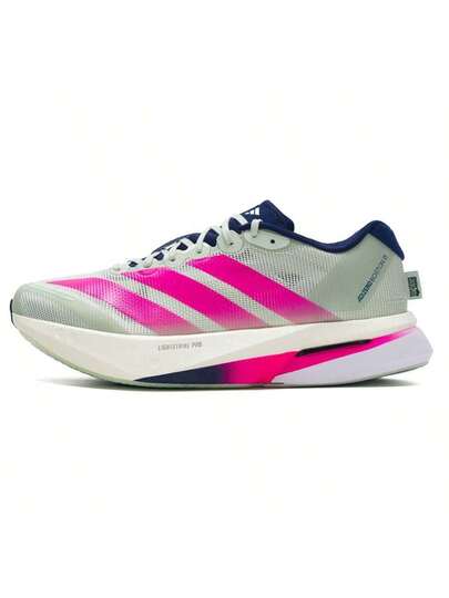Adidas أحذية الجري للرجال ADIZERO BOSTON 13 M، أحذية كاجوال مريحة وخفيفة الوزن، بنعل وسطي LIGHTSTRIKEPRO، أحذية جري للمنافسات على الطرق، بفرق 7 مم بين كعب وأصابع القدم، HQ4912