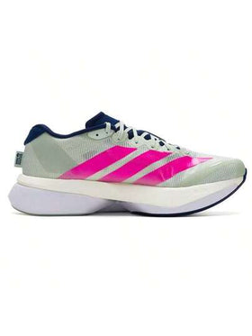 Adidas أحذية الجري للرجال ADIZERO BOSTON 13 M، أحذية كاجوال مريحة وخفيفة الوزن، بنعل وسطي LIGHTSTRIKEPRO، أحذية جري للمنافسات على الطرق، بفرق 7 مم بين كعب وأصابع القدم، HQ4912