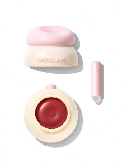 SHEGLAM Bounce Putty Pocket معجون الشفاه-Tomato Tango روج تنت أرواج علامة تجارية جمال مكياج ميكب مستحضرات تجميل للنساء الفتيات مثالي لفصل الشتاء الربيع مثالي ل- Y2K أزياء أنيقة رمضان هدية حفلة جاهز أفضل لون