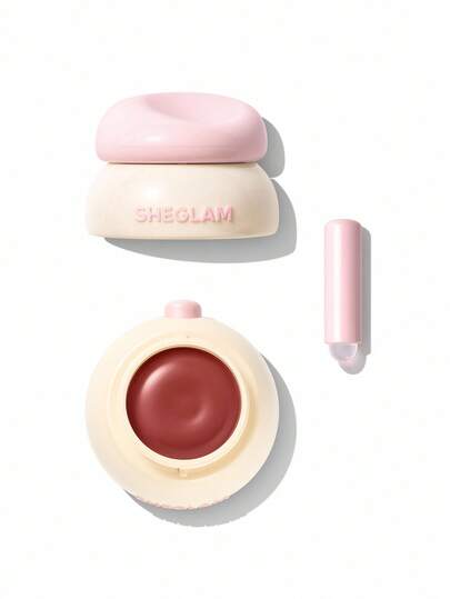 SHEGLAM Bounce Putty Pocket معجون الشفاه-Pomelo Plump روج تنت أرواج علامة تجارية جمال مكياج ميكب مستحضرات تجميل للنساء الفتيات مثالي لفصل الشتاء الربيع مثالي ل- Y2K أزياء أنيقة رمضان هدية حفلة جاهز أفضل لون