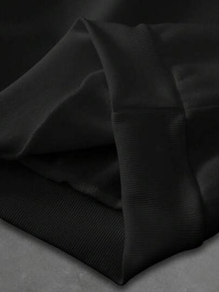 Manfinity Homme بلوفر هودي بأكمام طويلة وفضفاض للرجال