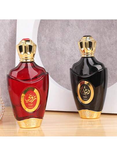 زيت عطري فاخر 100 مل بلون أحمر ياقوتي، عطر فريد بنكهة عربية للتعطير والتعزيز الجاذبية، مناسب كهدية احتفالية لمناسبات متنوعة