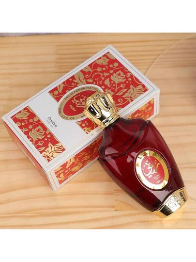 زيت عطري فاخر 100 مل بلون أحمر ياقوتي، عطر فريد بنكهة عربية للتعطير والتعزيز الجاذبية، مناسب كهدية احتفالية لمناسبات متنوعة