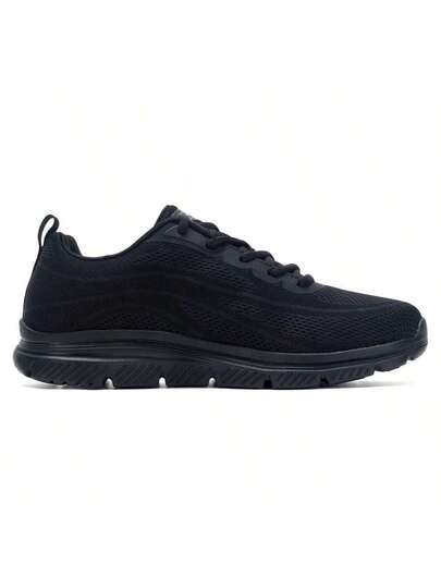 Skechers حذاء رياضي رجالي، مبطن، كاجوال، بسيط، مريح، خفيف الوزن، حذاء رياضي وكاجوال رجالي 8790345-BBK