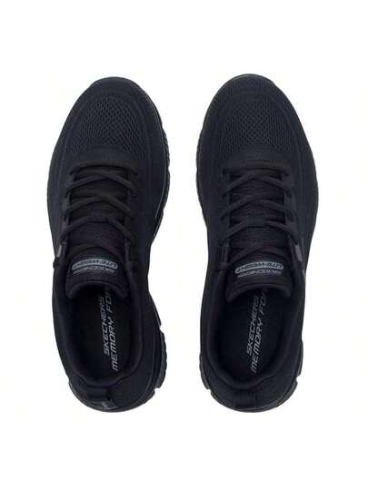 Skechers حذاء رياضي رجالي، مبطن، كاجوال، بسيط، مريح، خفيف الوزن، حذاء رياضي وكاجوال رجالي 8790345-BBK