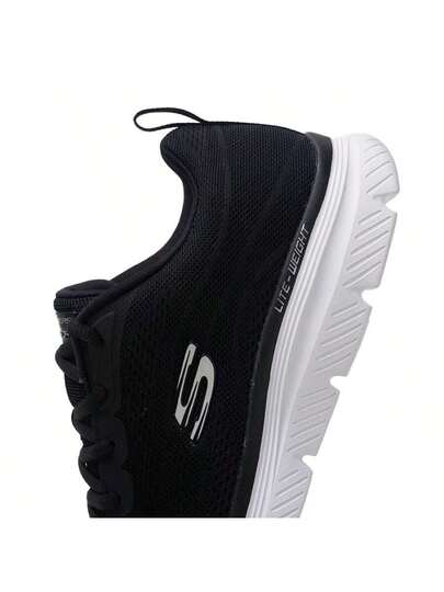 Skechers أحذية الجري للرجال، تدريب اللياقة البدنية والأحذية الرياضية اليومية، أحذية مريحة ذات امتصاص للصدمات، 8790345-BKW