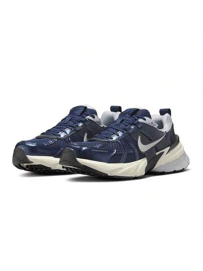 Nike أحذية الجري الخفيفة والمريحة للرجال من نايك، موديل جديد مقاوم للتآكل وذو بطانة قوية للشارع، أحذية رياضية كاجوال عصرية من سلسلة V2K RUN، الموديل الموصى به الجديد HJ4497-400