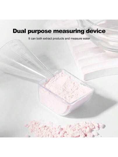 HMQ beauty 5 قطع مجموعة فرشاة الوجه وطبق الطين وملعقة لخلط وتطبيق أقنعة الوجه، طبق أقنعة الوجه، فرشاة أقنعة الوجه، عصا شفافة أداة تجميل