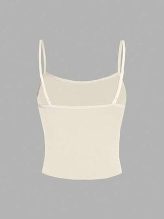 EZwear ملابس علوية كاميسول بيج بسيط وعادي، مناسب للنساء، مناسب للصيف