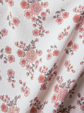 FloralLove مجموعة بيجامة نسائية مكونة من ملابس علوية طويلة الأكمام بياقة على شكل حرف V مطرزة بزخارف زهرية رقيقة وبنطلون، مزينة بتطريز وكشكشة، مناسبة للخريف والشتاء، مجموعة بيجامة من قطعتين