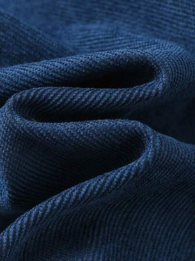 SHEIN سروال قصير كاجوال للأطفال حديثي الولادة بنين/بنات من القطيفة الكحلية، مناسب لحفلات عيد الميلاد والحفلات المسائية والأعراس وحفلات القمر الكامل والمعمودية وعيد الميلاد الأول، ملابس أطفال مشتركة بين الجنسين، ملابس شتوية للأطفال