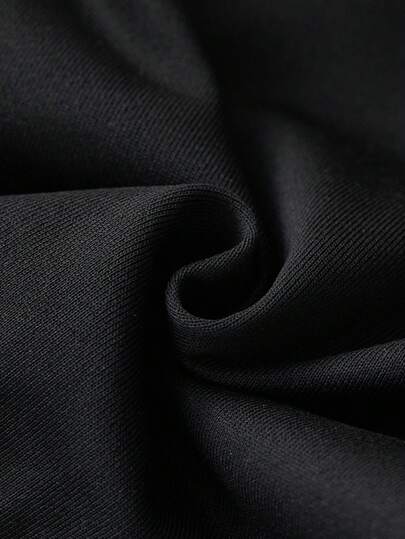 SHEIN مجموعة بنطلون وبلوزة مقنعة للأطفال الصغار، موديل جديد للخريف/الشتاء، بلوزة مقنعة بأكمام طويلة وسحاب ملون وبنطلون مخطط، ملابس كاجوال مريحة للاستخدام اليومي، مناسبة للتنسيق العائلي