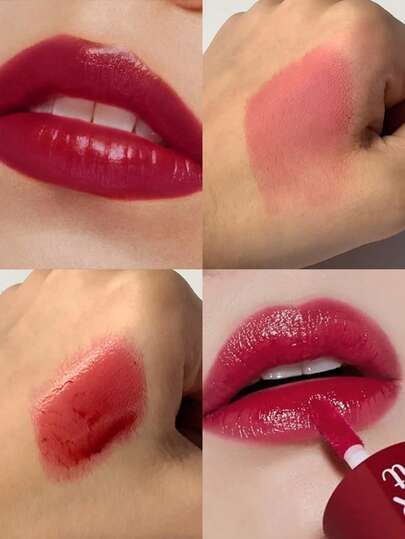 ETUDE 2 قطعة من بلسم الشفاه العزيز، اللون 04 أحمر جريب فروت، لون نابض بالحياة وساطع، مُنكّه بمستخلصات الرمان والجريب فروت المرطبة، يغذي الشفاه، مكياج كوري، جمال كوري، 9 جرام/0.31 أونصة * 2