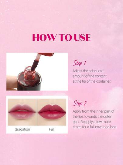 ETUDE 2 قطعة من بلسم الشفاه العزيز، اللون الكرزي 02، لون حيوي وساطع، مُنكّه بمستخلصات الرمان والجريب فروت المرطبة، يغذي الشفاه، مكياج كوري، جمال كوري، 9 جرام/0.31 أونصة * 2