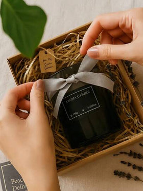 شموع معطرة بشمع الصويا الطبيعي 150 جرام | عطر منزلي دائم للاسترخاء والهدايا | هدايا زجاجية للعلاج بالروائح للنساء، ديكورات عيد الميلاد والزفاف.