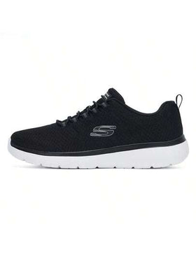 Skechers حذاء GENO رجالي كاجوال برباط منخفض، حذاء رياضي، حذاء جري خفيف الوزن مريح للاستخدام اليومي 8790258-BKW