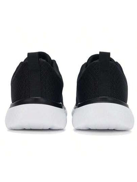 Skechers حذاء GENO رجالي كاجوال برباط منخفض، حذاء رياضي، حذاء جري خفيف الوزن مريح للاستخدام اليومي 8790258-BKW