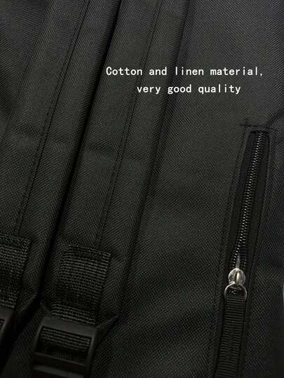 حقيبة كاجوال كبيرة السعة خفيفة الوزن، مع جيب أمامي، وظيفية، حزام كتف قابل للتعديل، مناسبة للطلاب والموظفين والمهنيين، مع حجيرة للكمبيوتر المحمول، مناسبة للجنسين، مناسبة للكلية والمدرسة والسفر والتنقل، ضروري للعودة إلى المدرسة