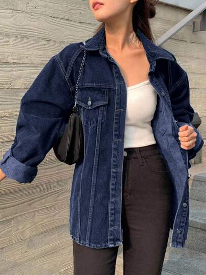 DAZY جينز نسائي مغسول ممزق مشوه مع ربطة، فضفاض وممزق، ملابس الشارع، ربيع/خريف