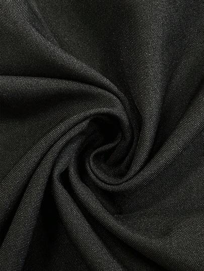SHEIN LUNE طقم بنطلون وقميص أنيق للسيدات بقصة ألوان منسوجة المقاس الكبير للخريف