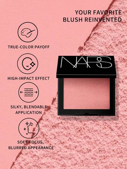 NARS بلاشر مقاس صغير - أورجازم - بودرة مضغوطة - 0.09 أونصة سائلة/2.5 جرام