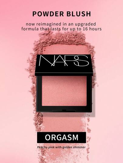 NARS بلاشر مقاس صغير - أورجازم - بودرة مضغوطة - 0.09 أونصة سائلة/2.5 جرام