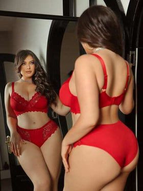 SHEIN مجموعة سلاسل الدانتيل والحمالة ذات الحجم الكبير، رفع