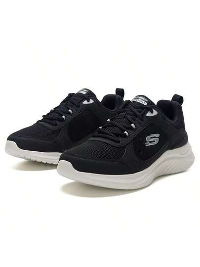 Skechers أحذية رياضية كاجوال للرجال FLECTION 3.0 ذات رباط، أحذية جري ماصة للصدمات للجري والسفر والاستخدام اليومي الخارجي، 8790357